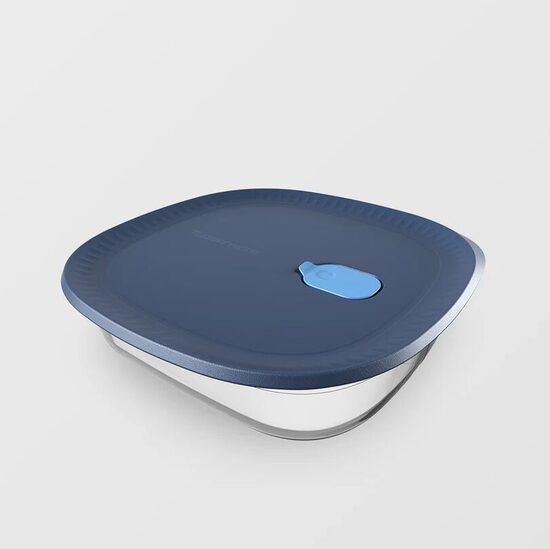 Voila Glass Collection kvadrātveida stikla trauks 1.6l