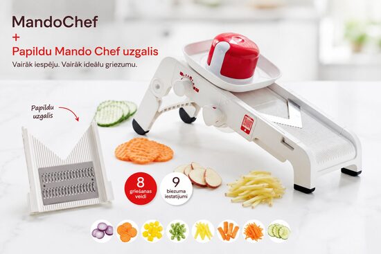 MandoChef + papildus MandoChef asmenis