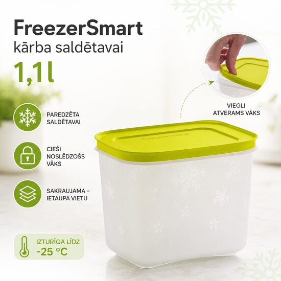 FreezerSmart kārba saldētavai 1,1l (atlaide -18%)