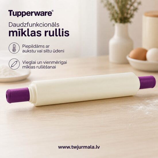 Daudzfunkcionāls mīklas rullis