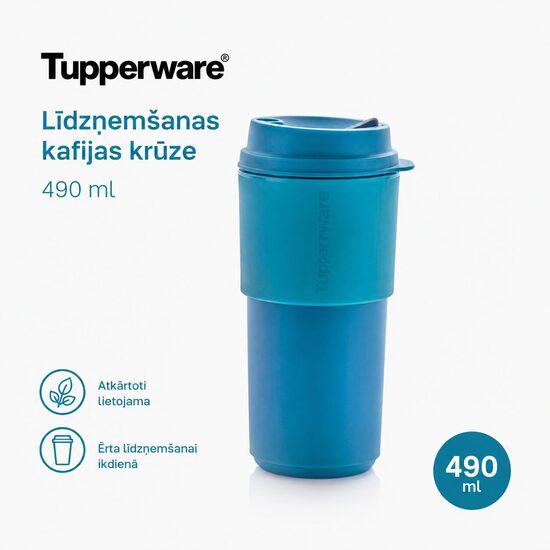 Līdzņemšanas kafijas krūze 490ml