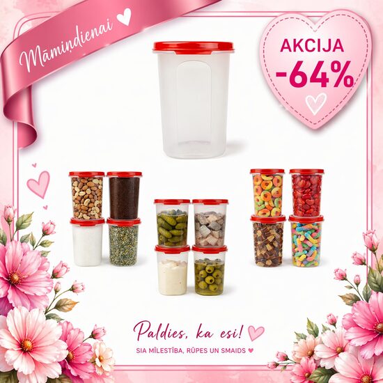 Apaļā modulāra kārba 400ml (-64% atlaide)