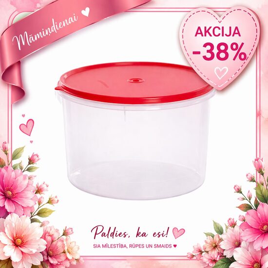 Apaļā modulāra kārba 3,4l (-38% atlaide)