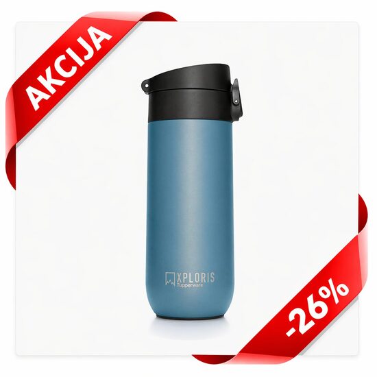 Xploris termoss 450 ml – ērta un ātra atvēršana ar vienu roku (atlaide -26%)