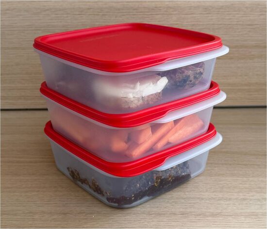 Taisnstūra modulārā kaste 3gab. 1,1l (-44% atlaide)